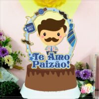 Topo de Bolo Dia dos Pais 21