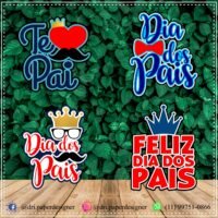 Topo de Bolo Dia dos Pais 22