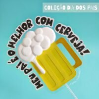 Topo de Bolo Dia dos Pais 60