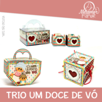 Trio Um Doce de Vo