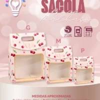 Arquivo de Corte Sacola Boca de Palhaço