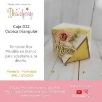Caja cubica triangular
