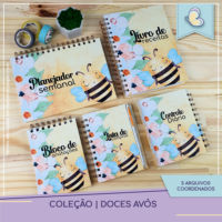 Coleção Encadernação Doces Avós Dia dos Avós