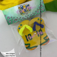 Lapela e Chinelinho Brasil Copa