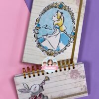 Proyecto Encuadernacion Alicia Blue