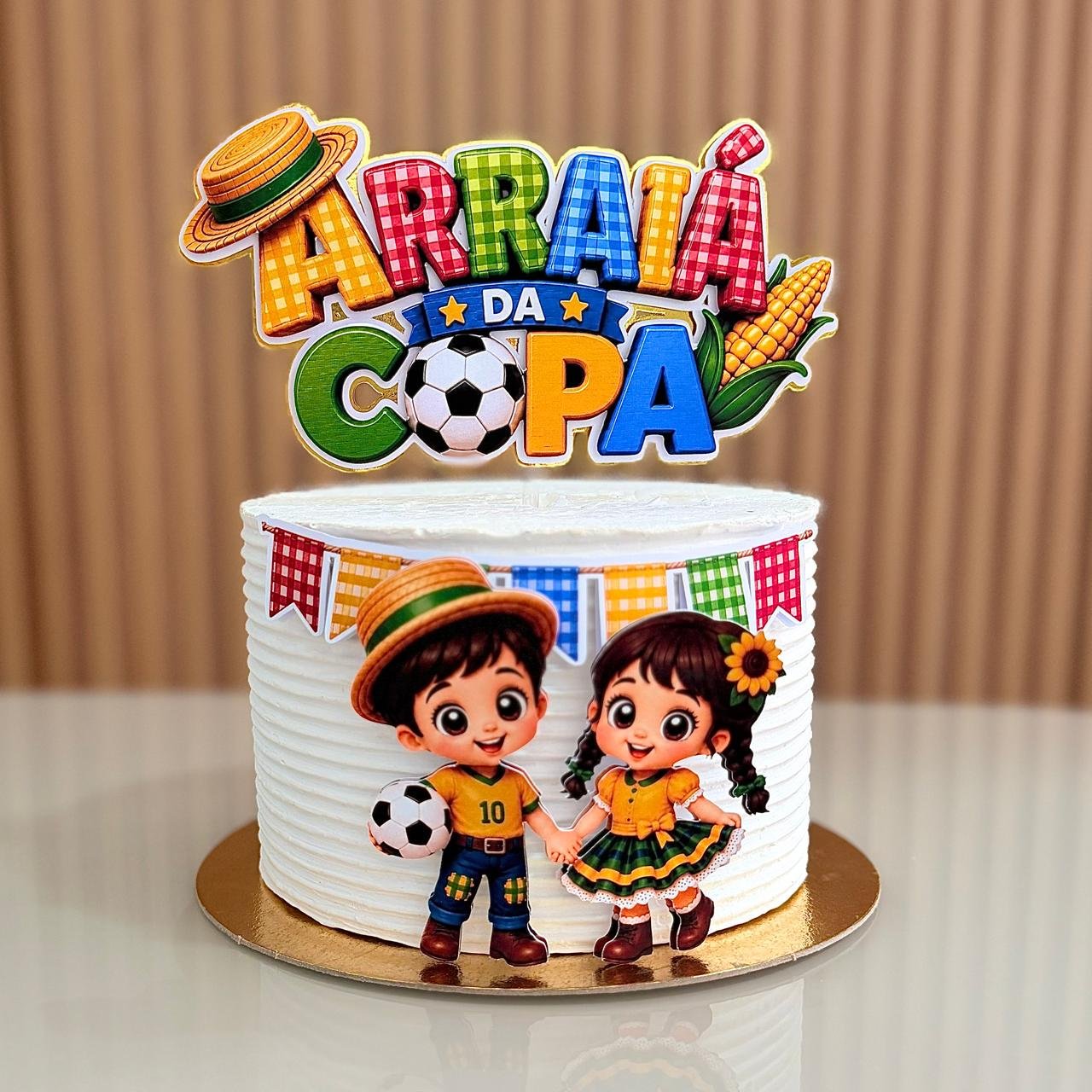 topo-de-bolo-ARRAIA-DA-COPA Topo de Bolo Arraiá da Copa - Imagem 1