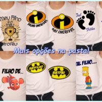 Artes para Camisetas dia dos pais 2