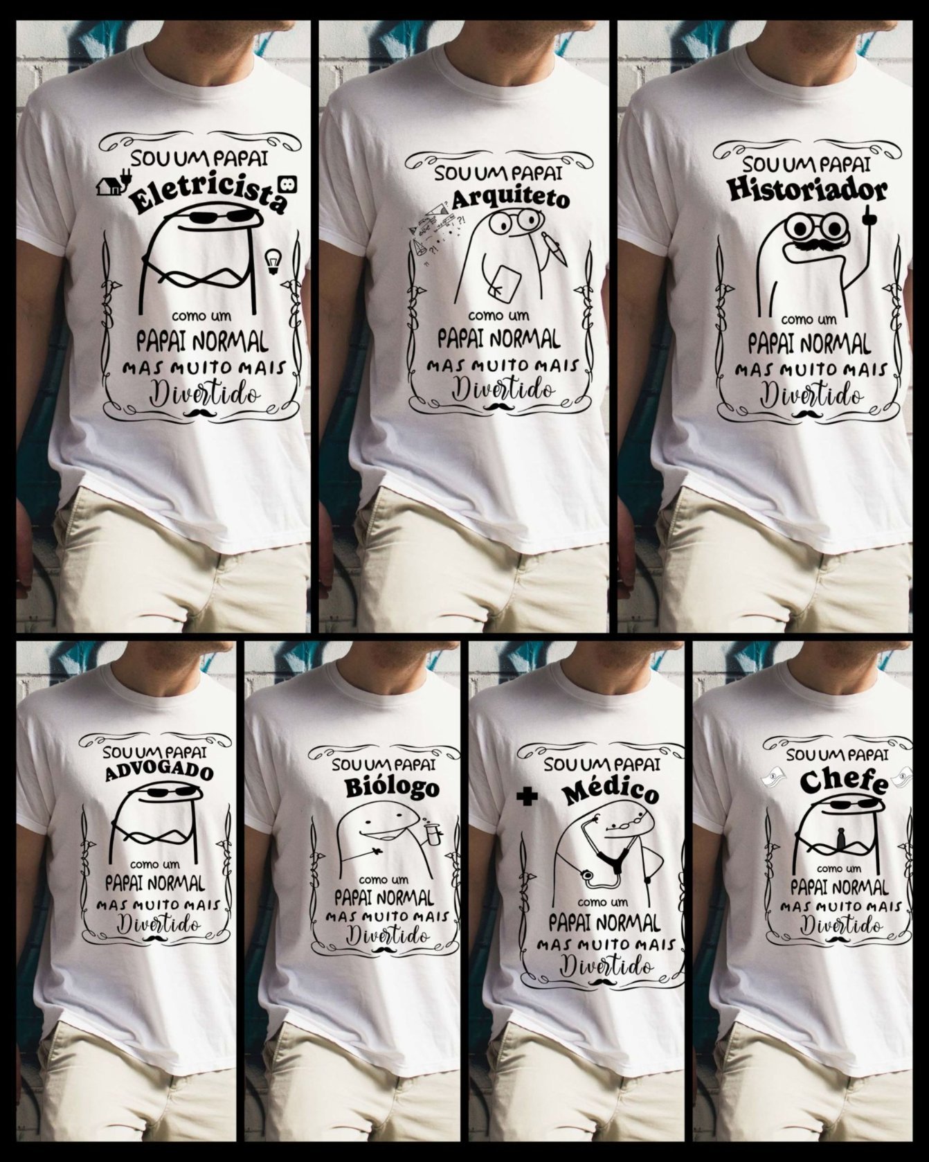 10 Artes para Camisetas dia dos pais 10 - Imagem 1