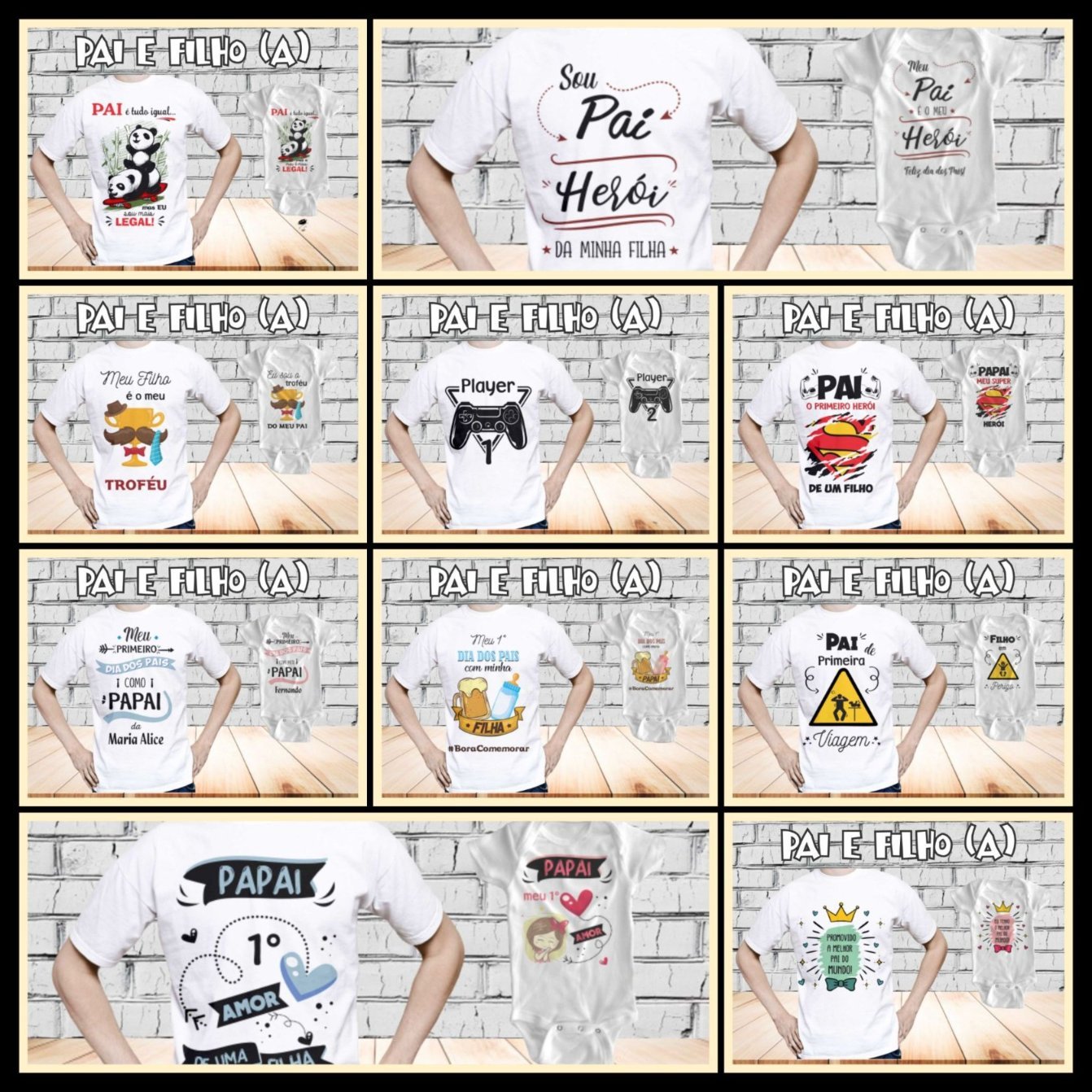 16 Artes para Camisetas dia dos pais 16 - Imagem 1