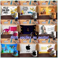 Combo Sublimação Dia dos Pais 24