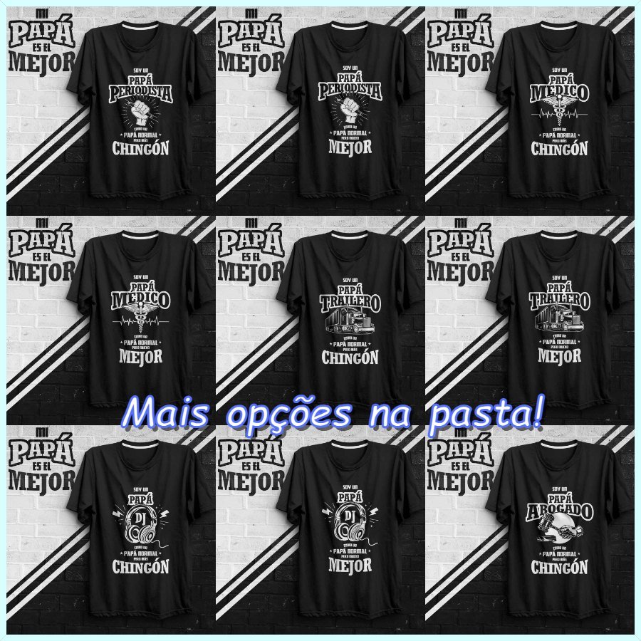 30 Artes para Camisetas dia dos pais 30 - Imagem 1