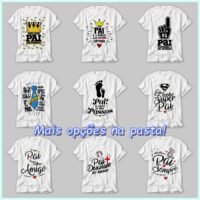 Artes para Camisetas dia dos pais 41
