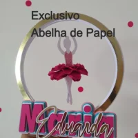 Topo Bailarina de Flor