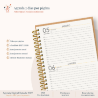 Agenda Horizontal 2dpp
