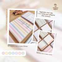 Agenda Não Datada Mini Qd