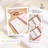 Agenda Slim Não Datada