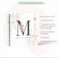 Álbum Batizado Monograma