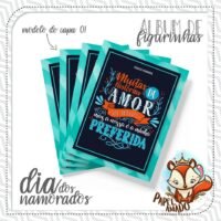 Album de Figurinha + Caixa
