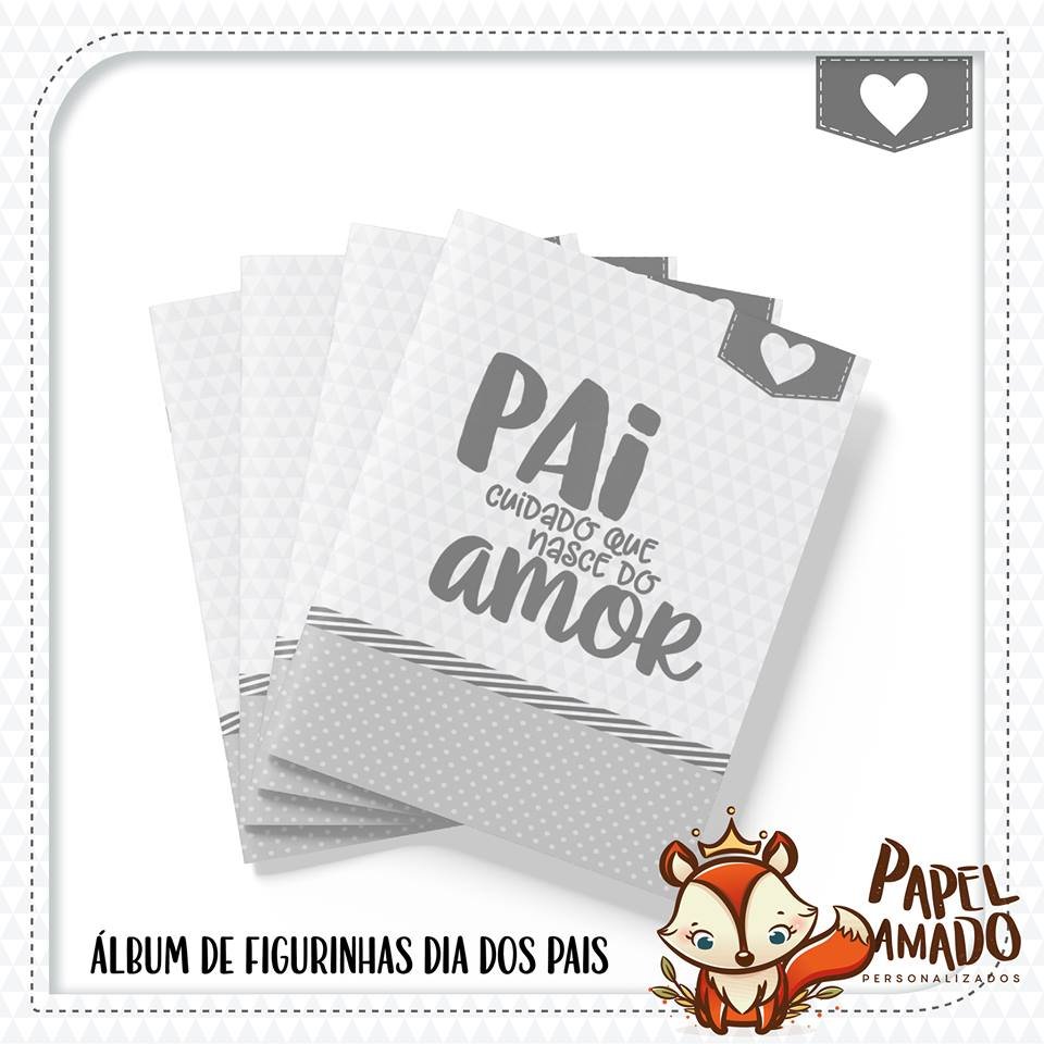 ALBUM-DE-FIGURINHAS-DIA-DOS-PAIS Álbum de Figurinhas Dia dos Pais - Imagem 1