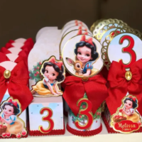 Arquivo de Corte Festa Pronta Branca de Neve Baby