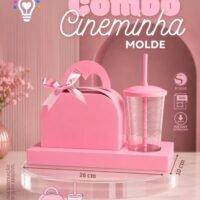Arquivo de Corte Kit Cinema com Maletinha e Copo
