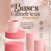 Arquivos de Corte Bases Cilíndricas