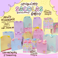 Arquivos de Corte Sacolas