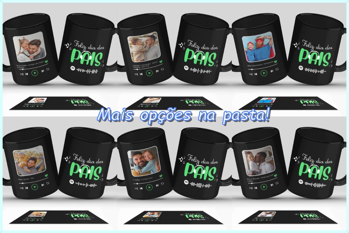 ARTES-PARA-CANECAS-DIA-DOS-PAIS-111 Artes para Canecas Dia dos Pais 111 - Imagem 1