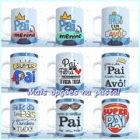 Artes para Canecas Dia dos Pais 33
