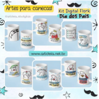 Artes para Canecas Dia dos Pais 49