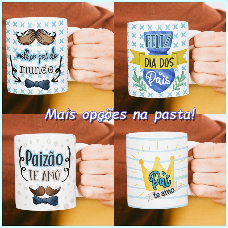 ARTES-PARA-CANECAS-DIA-DOS-PAIS-52 Artes para Canecas Dia dos Pais 52 - Imagem 1