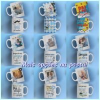 Artes para Canecas Dia dos Pais 57