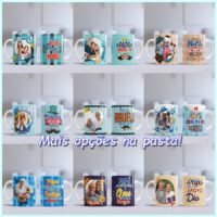 Artes para Canecas Dia dos Pais 69