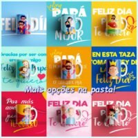 Artes para Canecas Dia dos Pais 72