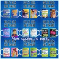 Artes para Canecas Dia dos Pais 77