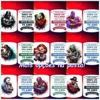 Artes para Canecas Dia dos Pais 85