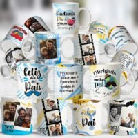 Artes para Canecas Dia dos Pais 90