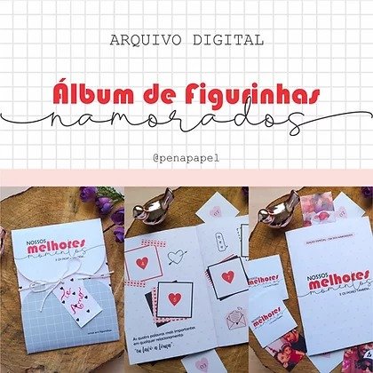 Album-de-Figurinhas-Namorados Álbum de Figurinhas Namorados - Imagem 1