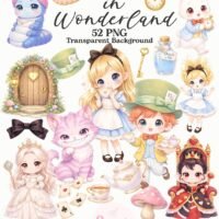 KIT DIGITAL Alice In Wonderland