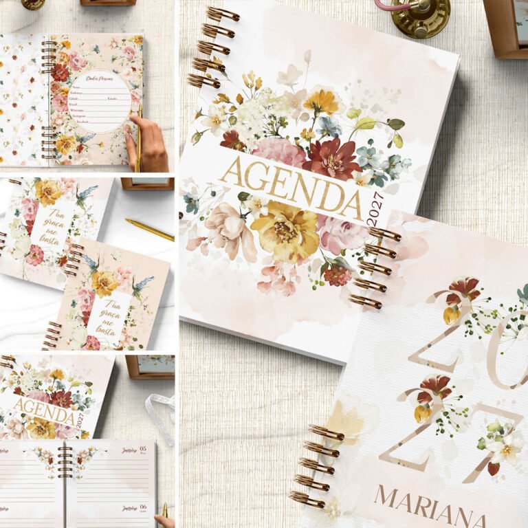 Design sem nome - 1 Arquivo Combo Agendas Garden e Permanente 1 Dpp e 2 Dpp - Imagem 1