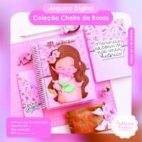 Combo Encadernação Coleção Cheiro de Rosas