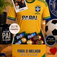 Arquivo de Corte Caixa Camisa Times Dia dos Pais