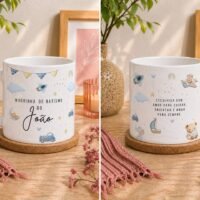 Arte de Caneca Batizado Infantil 01