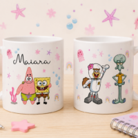 Artes para Canecas Bob Esponja