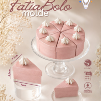 Bolo 8 Fatia Arquivo de Corte