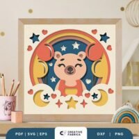 Baby Bear Nursery Room 3D