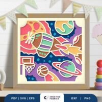 Baby Boy Nursery Room 3D