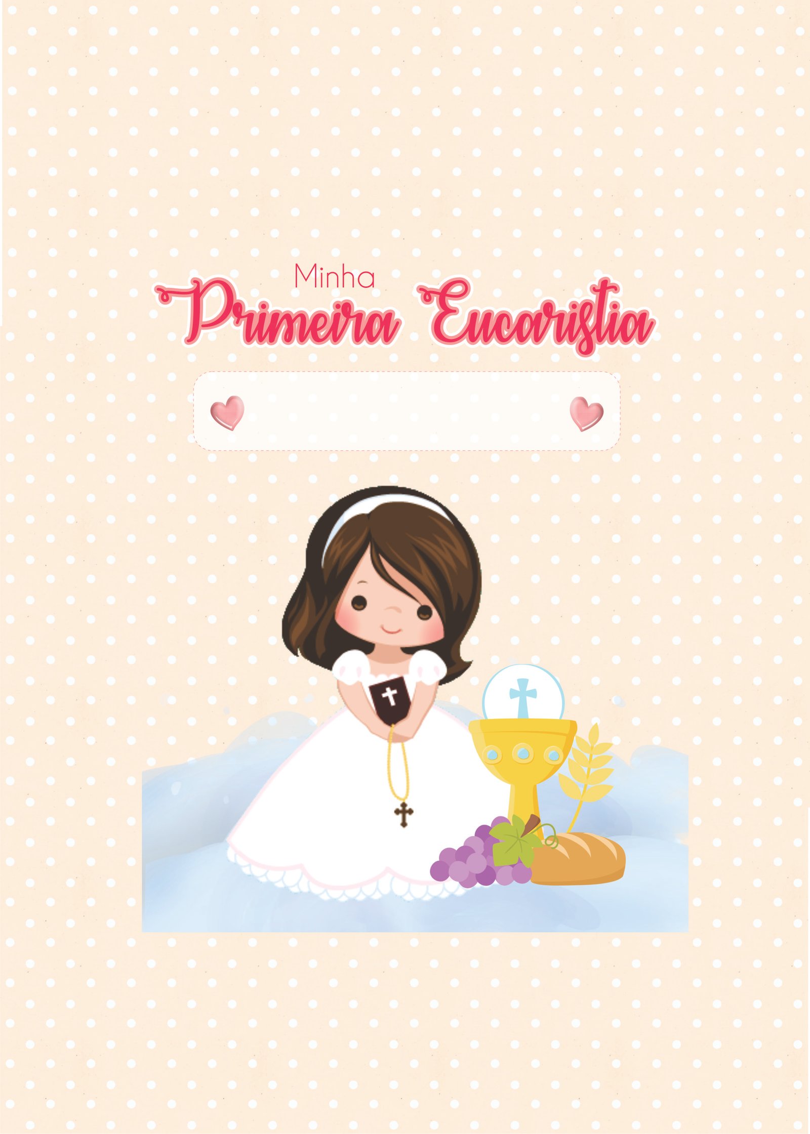 Bloco-Primeira-Comunhao-Menina Bloco Primeira Comunhão Menina - Imagem 1