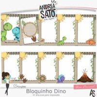 Bloquinho Dino