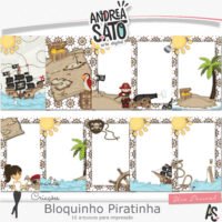 Bloquinho Piratinha
